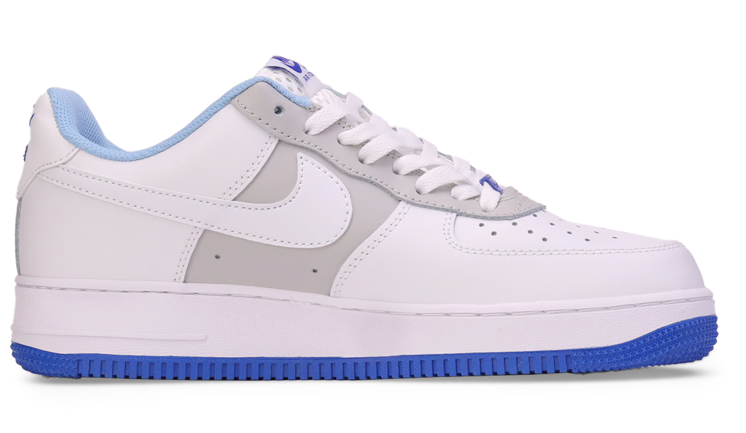 Nike Air Force 1 Low GS White Grey Blue Image