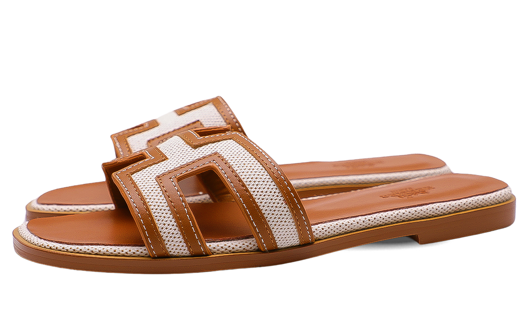 Hermès Oran Sandals Brown Beige Image