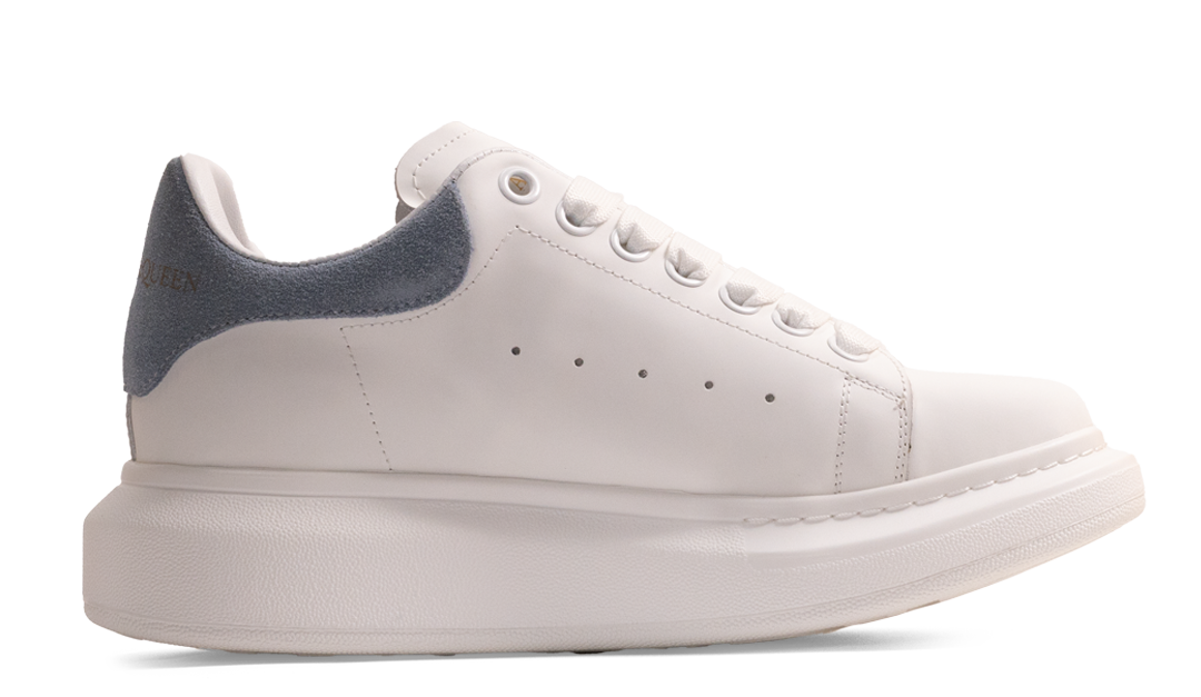 Alexander Mcqueen Oversized Sneaker in White Powder Blue Image