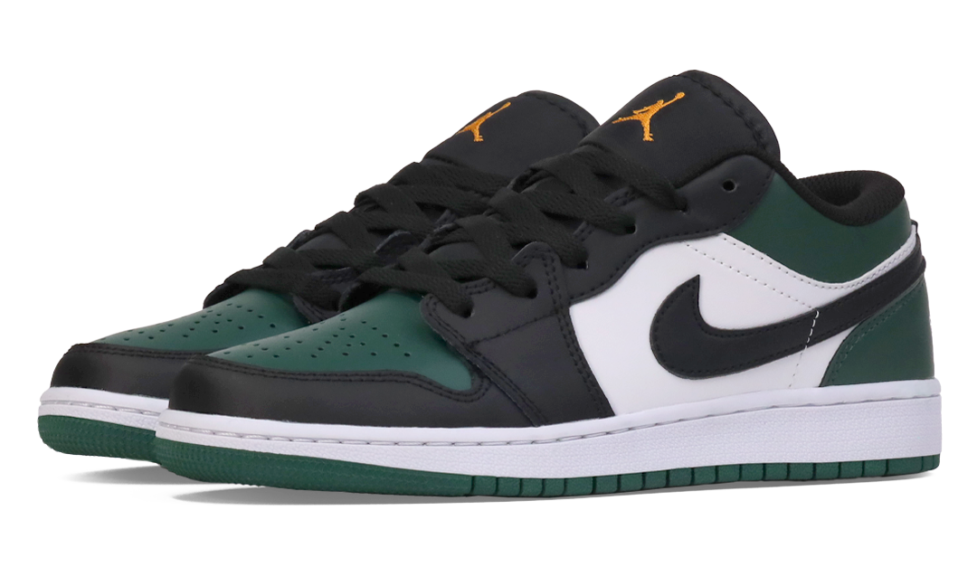 Nike Air Jordan 1 Low Green Toe Image