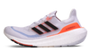 ULTRABOOST LIGHT SHOES Cloud White / Core Black / Solar Red