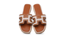 Hermès Oran Sandals Brown Beige