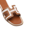 Hermès Oran Sandals Brown Beige