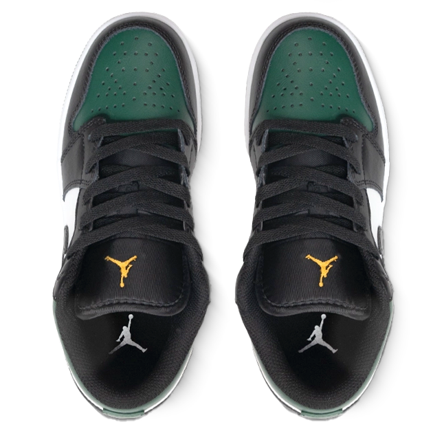 Nike Air Jordan 1 Low Green Toe Image