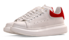 Alexander Mcqueen Oversized Sneaker in White Halo Pink