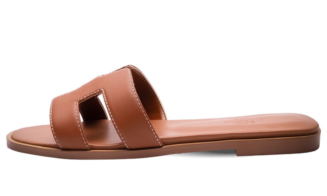 Hermès Oran Sandals Gold Image