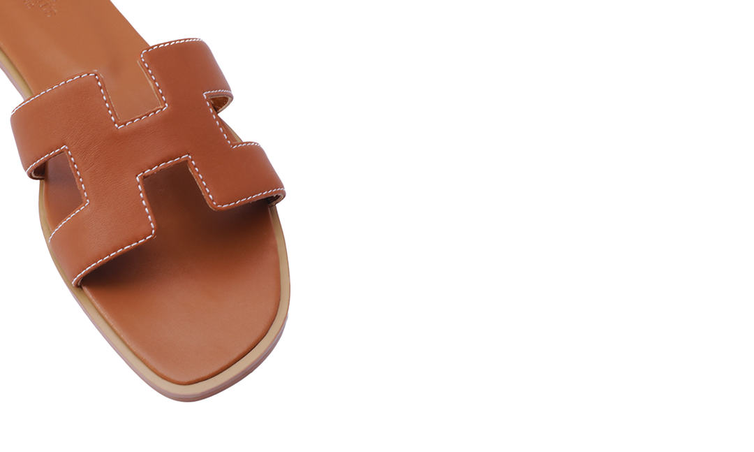 Hermès Oran Sandals Gold Image