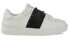 VALENTINO GARAVANI Rockstud Sneaker - Black & White Open Two Tone