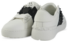 VALENTINO GARAVANI Rockstud Sneaker - Black & White Open Two Tone