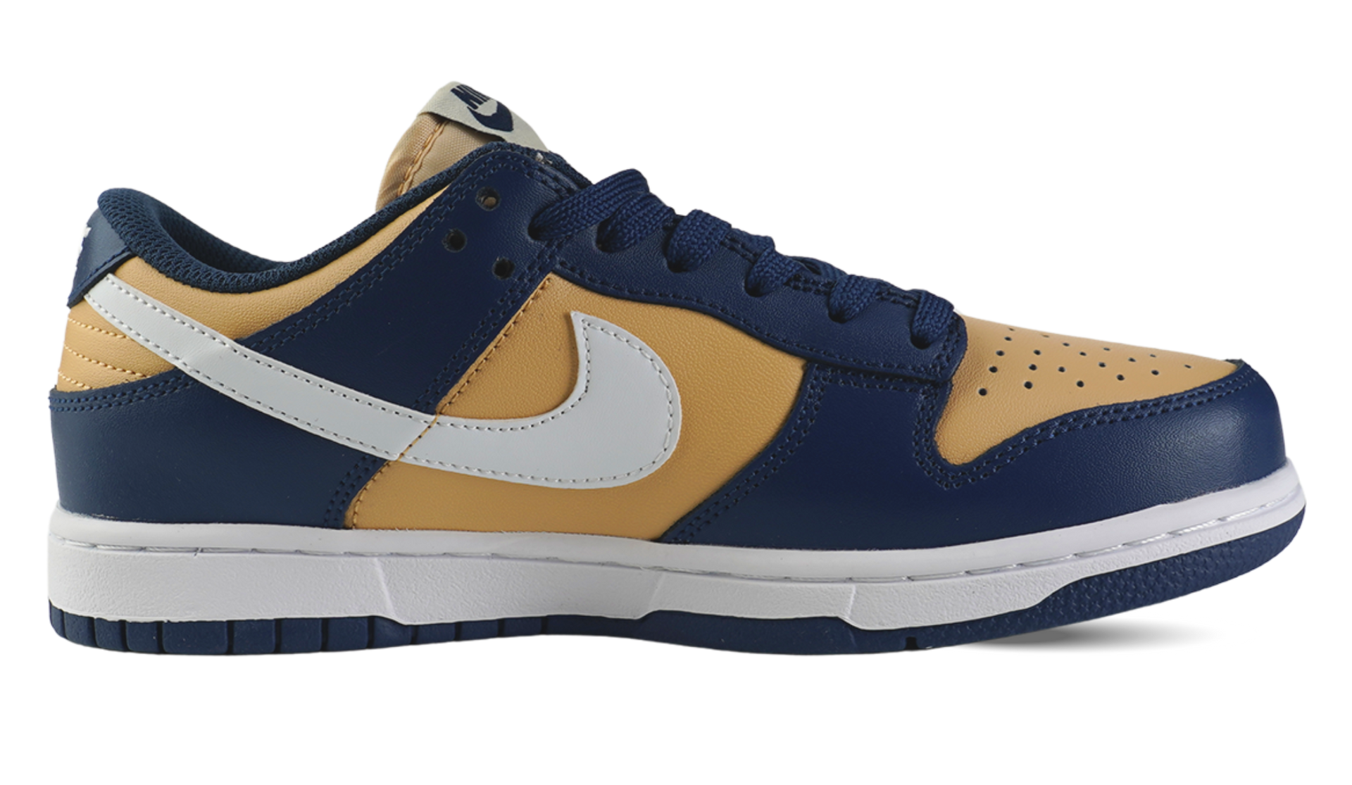 Nike Dunk low Navy Gold Image