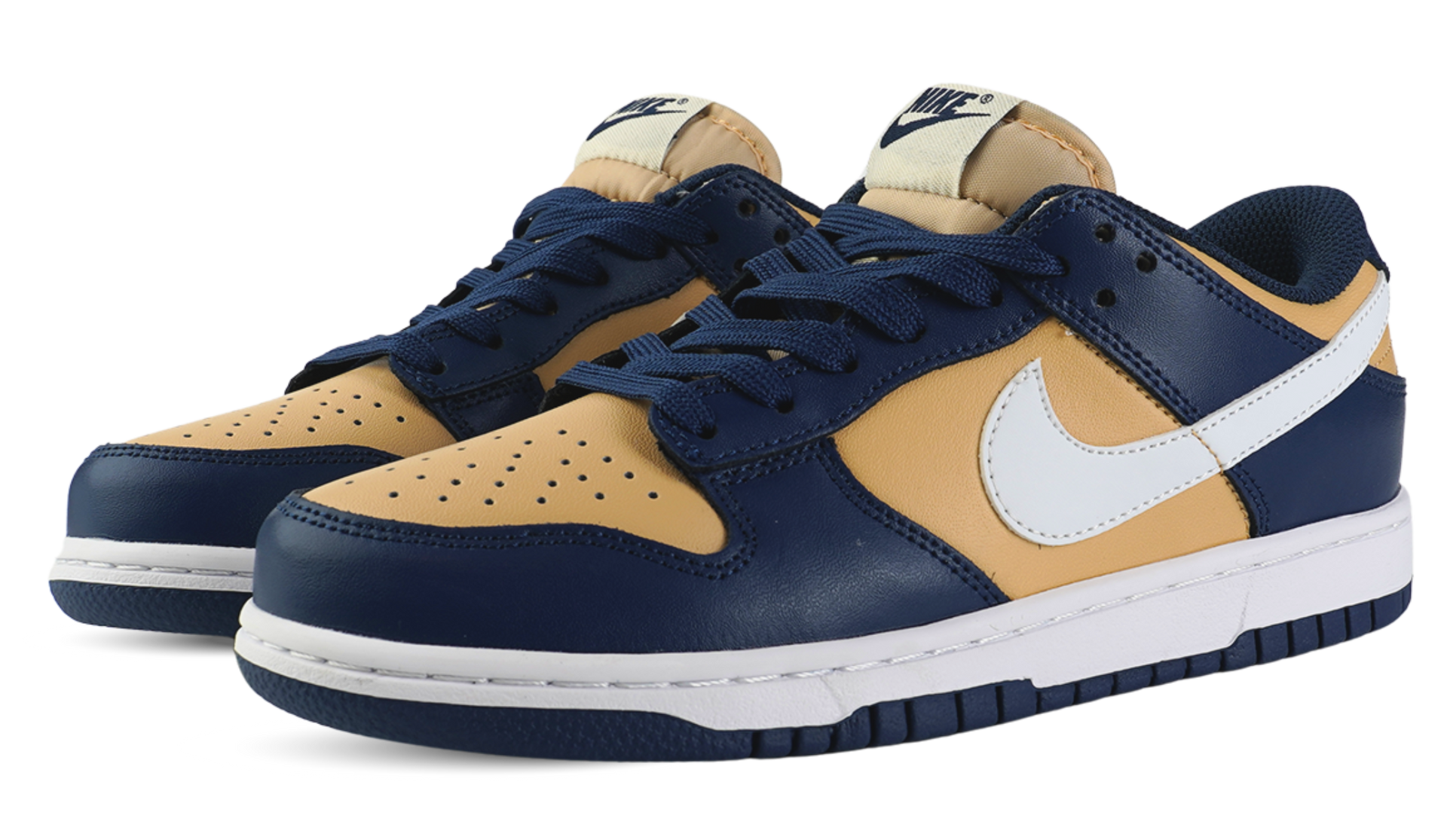 Nike Dunk low Navy Gold Image