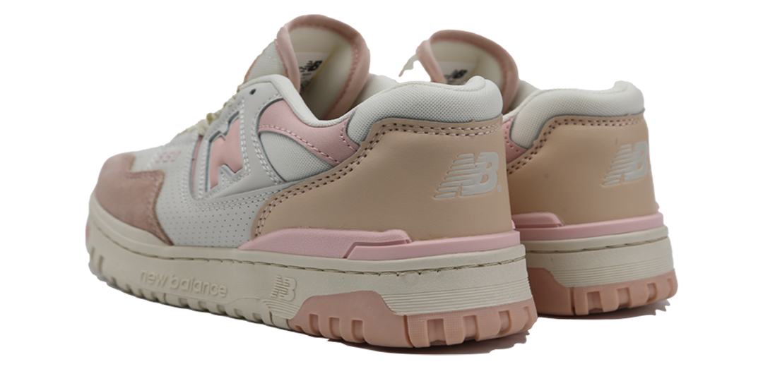 New Balance 550 White & Pink Image