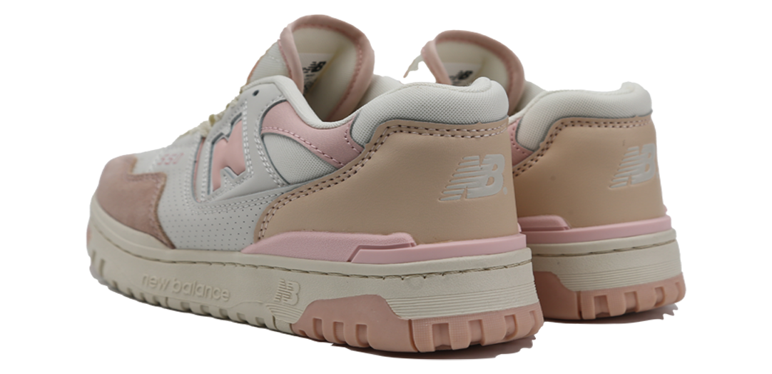 New Balance 550 White & Pink Image