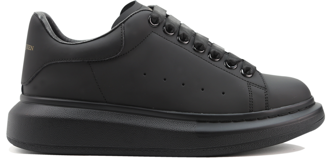 Alexander McQueen Oversized leather sneakers black Image