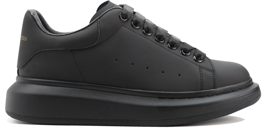 Alexander McQueen Oversized leather sneakers black Image