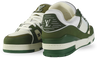 Louis Vuitton STREET STYLE TRAINER SNEAKER GREEN