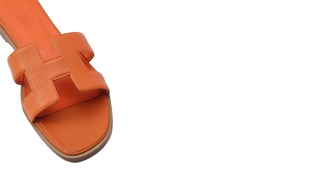 Hermès Oran Sandals Orange Image