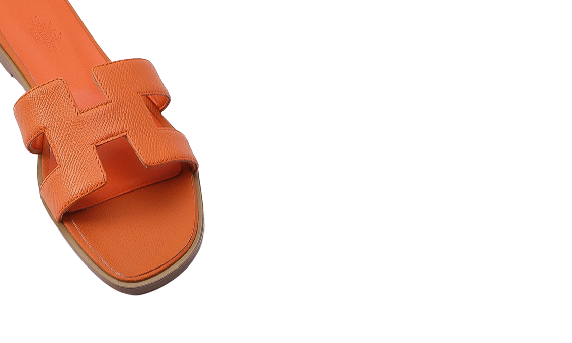 Hermès Oran Sandals Orange Image