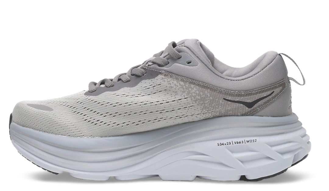 Hoka bondi 8 gray Image