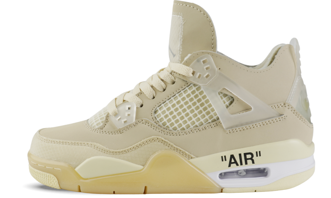 Nike Air Jordan 4 Off White Sail Image