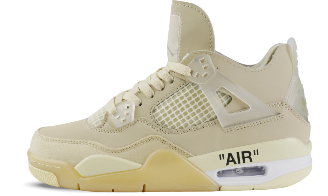 Nike Air Jordan 4 Off White Sail Image