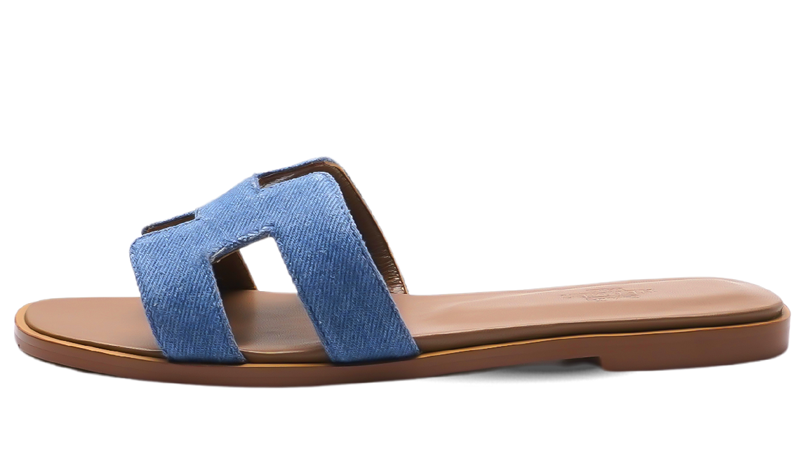 Hermès Oran Sandals Blue Image