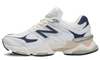 New Balance 9060 White & Navy Blue