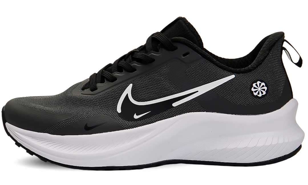 Nike Running Shoe Gray & White Image