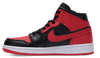 Air Jordan 1 High  Mid Banned 2020 Black University Red White