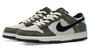 Nike dunk low army green / gray