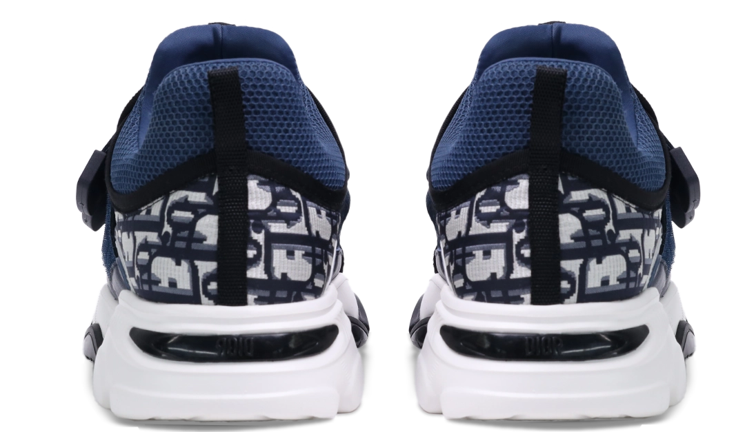 D-WANDER SNEAKER Deep Blue Dior Oblique Technical Fabric Image