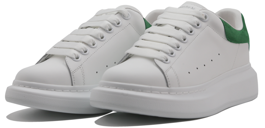 Alexander mcqueen oversize sneakers WHITE BRIGHT GREEN Image