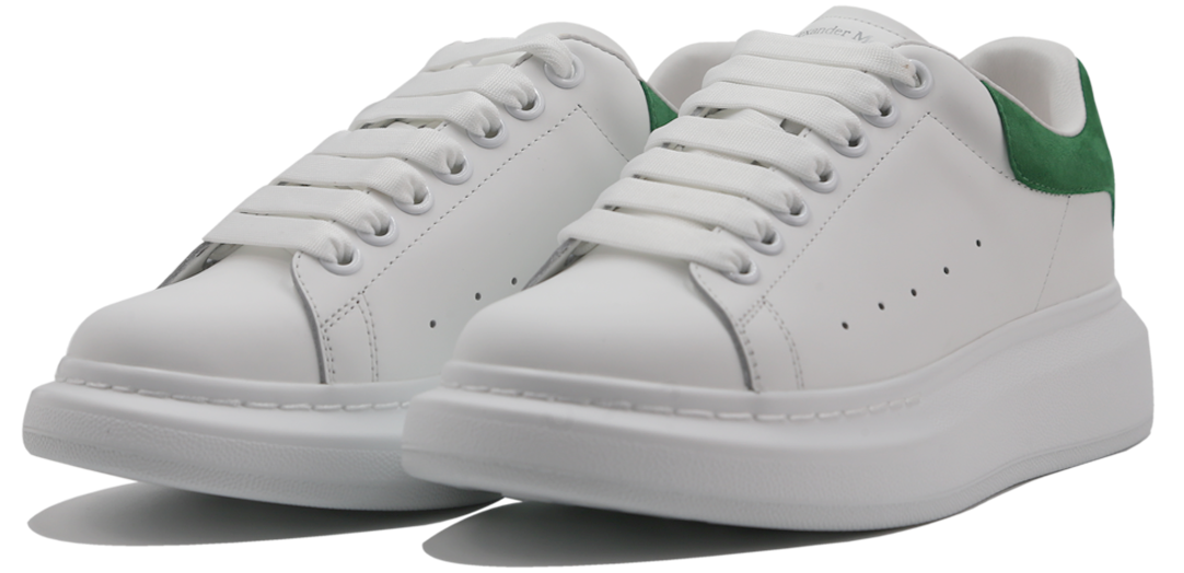 Alexander mcqueen oversize sneakers WHITE BRIGHT GREEN Image