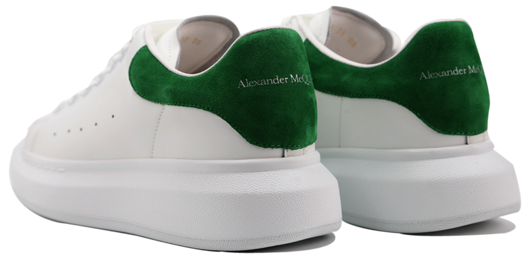 Alexander mcqueen oversize sneakers WHITE BRIGHT GREEN Image