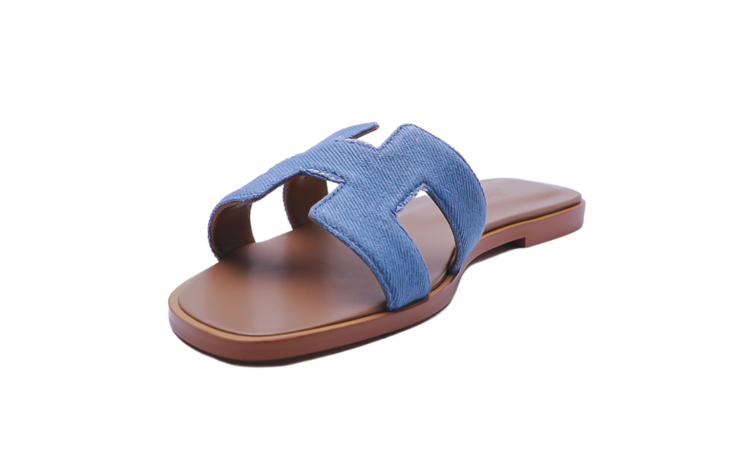 Hermès Oran Sandals Blue Image