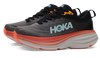 Hoka bondi 8 black & orange