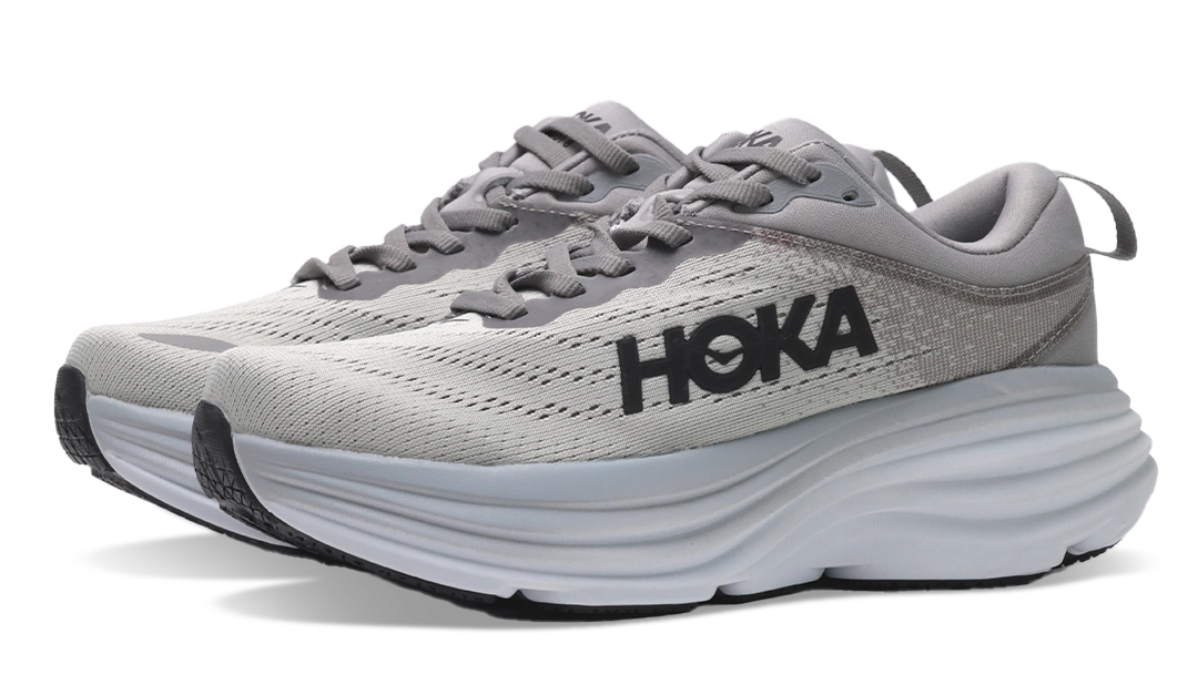 Hoka bondi 8 gray Image