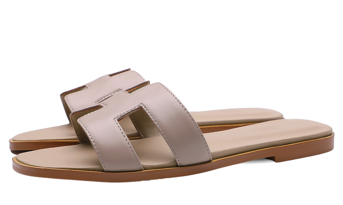 Hermès Oran Sandals Beige Image