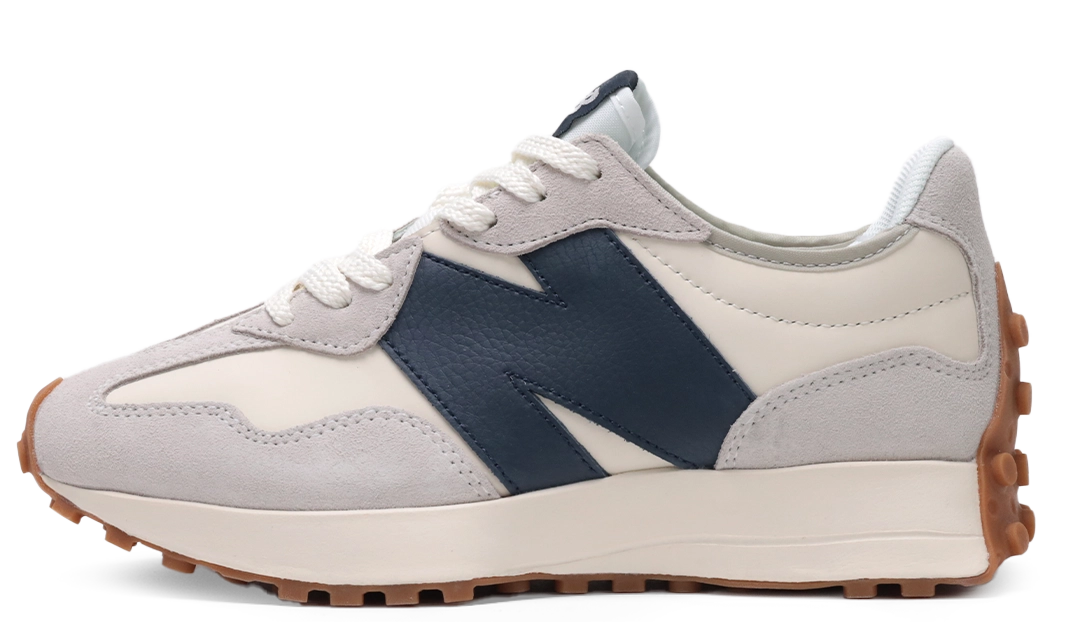 New Balance 327 White & Blue Image