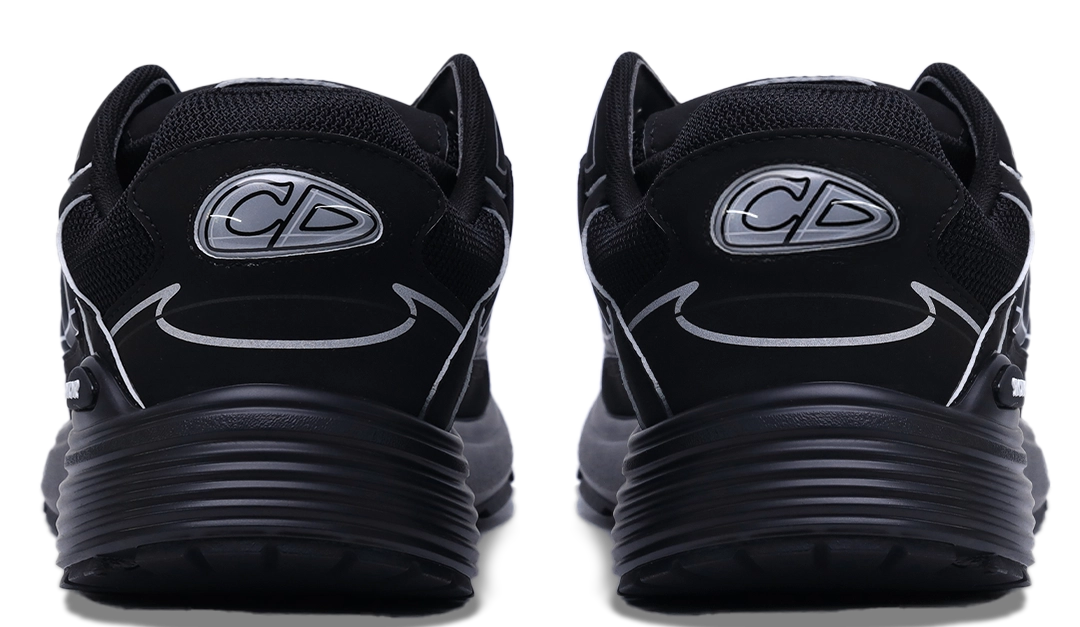 B30 SNEAKER Black Mesh and Technical Fabric Image