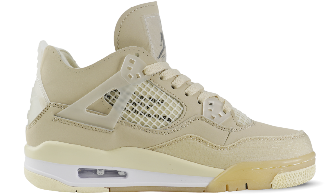 Nike Air Jordan 4 Off White Sail Image