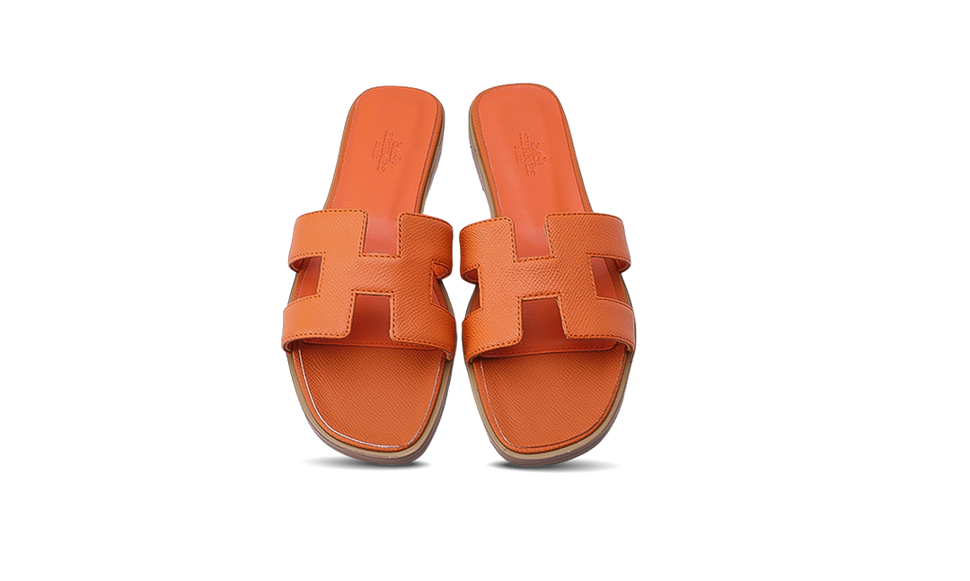 Hermès Oran Sandals Orange Image