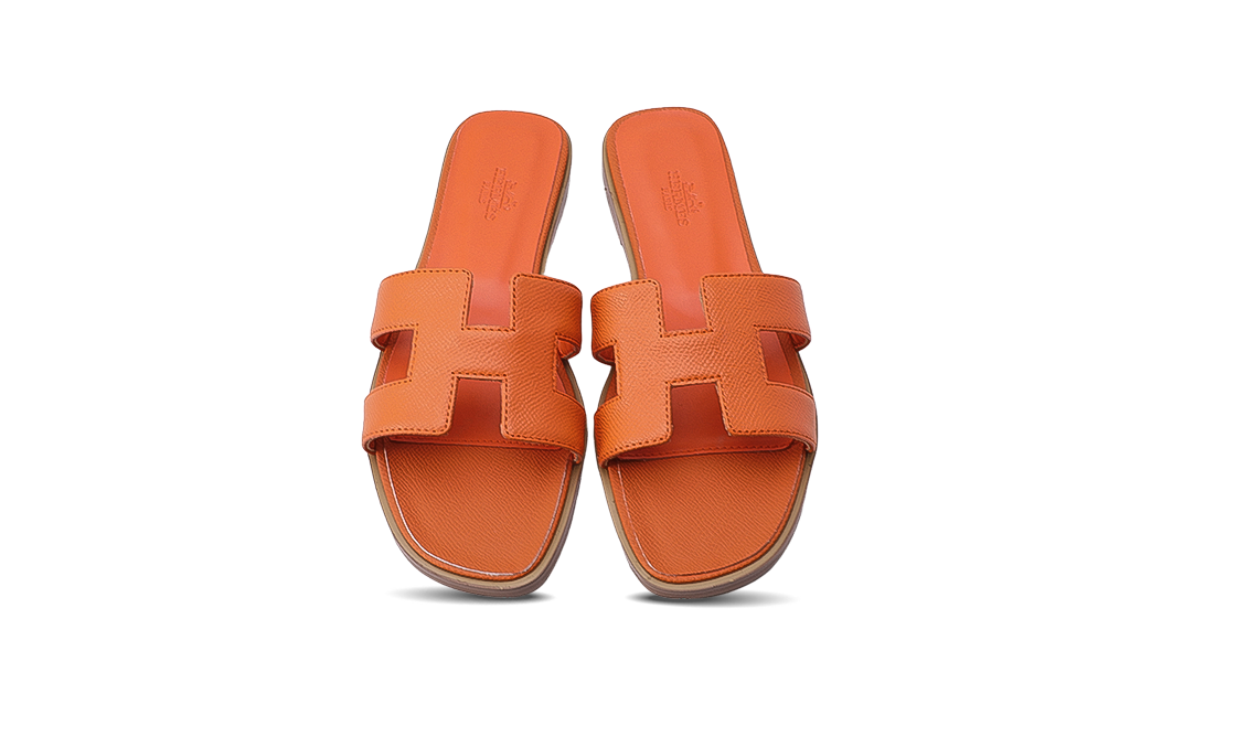 Hermès Oran Sandals Orange Image