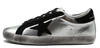 Golden Goose Black and silver Leather Sneakers