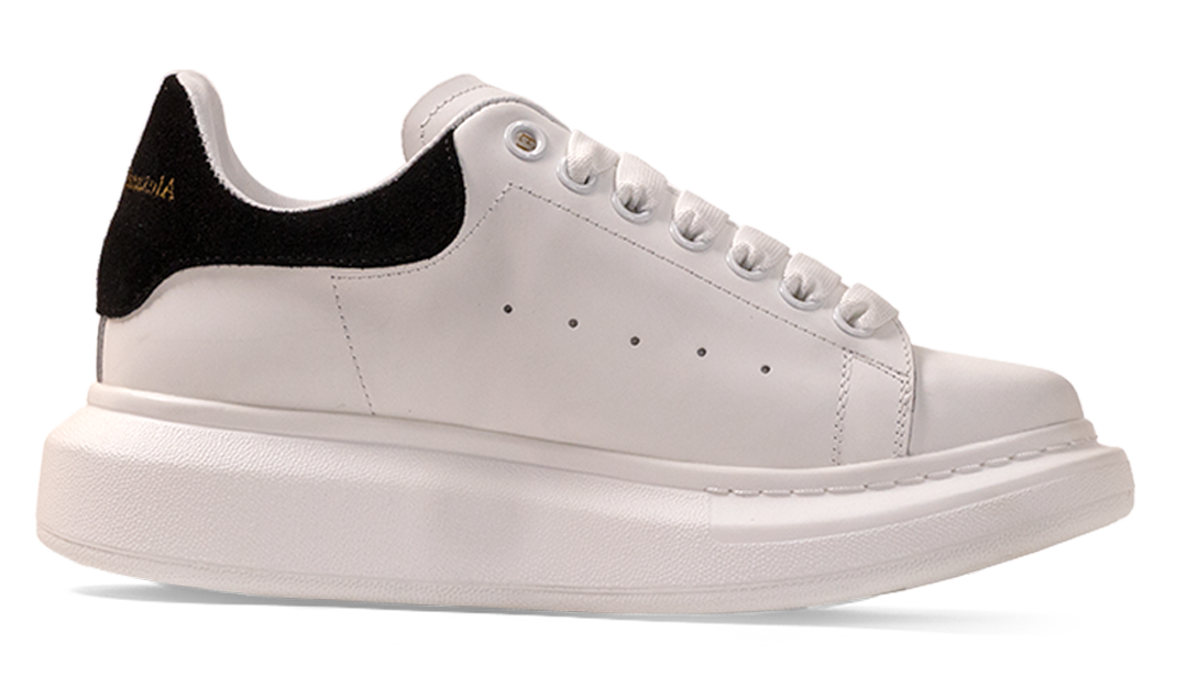Alexander Mcqueen Oversized Sneaker in White/black Image