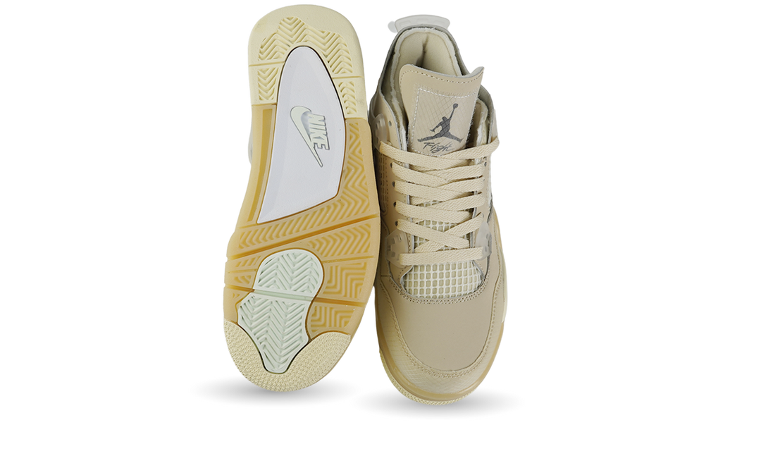 Nike Air Jordan 4 Off White Sail Image