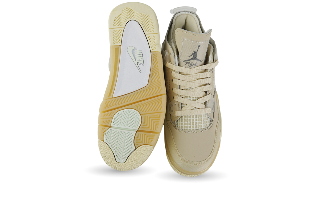 Nike Air Jordan 4 Off White Sail Image