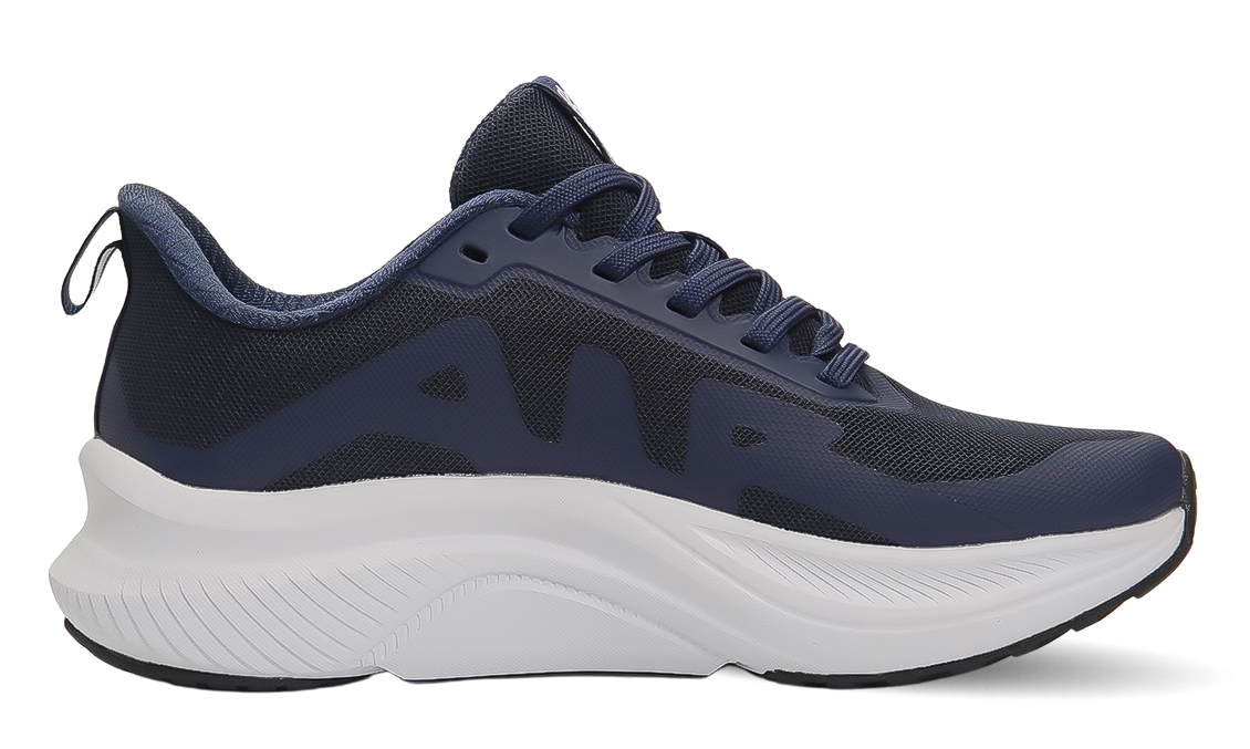 Nike Running Shoe Navy Blue & White Image