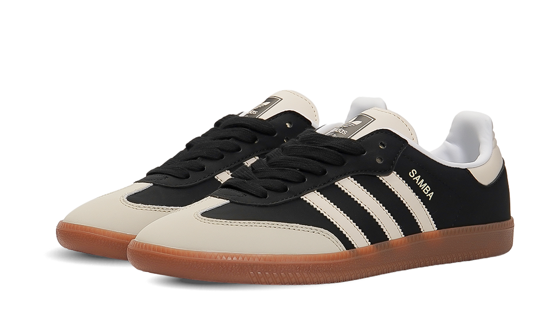 Adidas Samba Black & beige Image