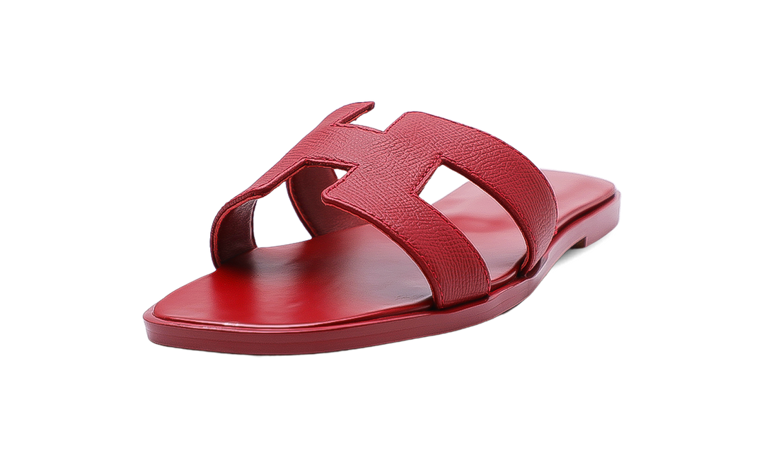 Hermès Oran Sandals Red Image